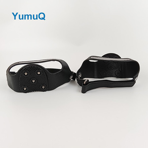 YumuQ 5 dents <span class=keywords><strong>Glacier</strong></span> Reflection Anti-dérapant TPE Camping Hiver Glace Crampons Spike Sécurité Snow Grip Chaussures - Product Image 3