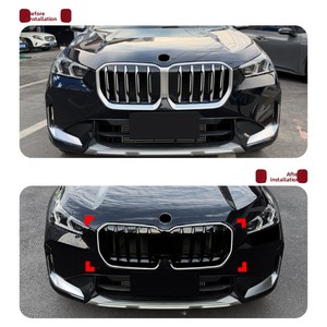 <span class=keywords><strong>2023</strong></span>+ pour <span class=keywords><strong>BMW</strong></span> X1 IX1 U11 Calandre avant à double ligne LED éclairée, pièces de tuning extérieur - Product Image 4