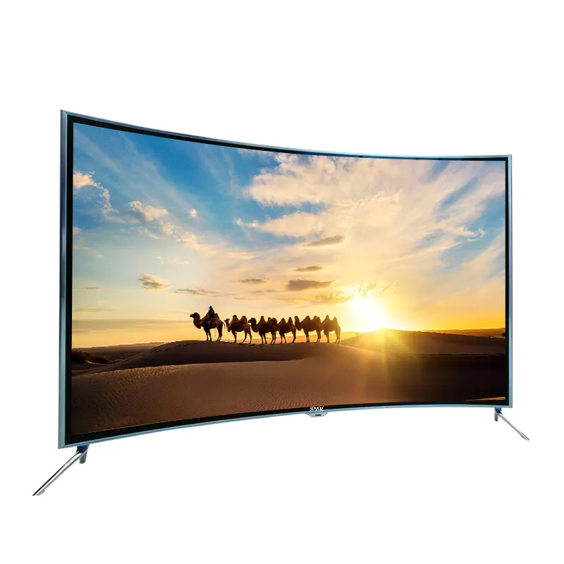 Smart TV con pantalla curva/plana, mejor precio, buena calidad, 4K, Android TV 32, 43, 50, 55, 65 pulgadas, venta al por mayor, 2023