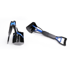 Atık bertaraf için köpekler ve kediler için taşınabilir pembe katlanabilir Pet <span class=keywords><strong>Pooper</strong></span> <span class=keywords><strong>Scooper</strong></span> gemi hazır - Product Image 2