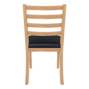 Beechwood Curved Back Plain Bistro Commercial Silla de madera italiana Restaurante - Product Image 2