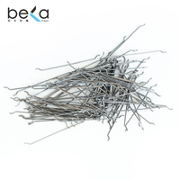 Varilla Corrugada de Acero Inoxidable, Acero al Carbono, Fibra de Hierro, Anticorrosión, Resistente al Fuego, con Extremo Curvado, para Construcción de Hormigón