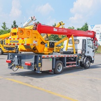 Grue de camion télescopique hydraulique tout-terrain mobile télécommandée de 16 tonnes avec moteur Weichai et moteur Liyuan à vendre