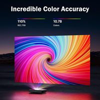 Projecteur laser UST Formovie Cinema Edge 4K Ultra HD, ultra courte focale, Google TV, 150 pouces, téléviseur laser ALPD, audio DTS-H, home cinéma