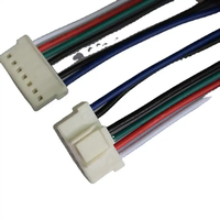 Kabel Harness Konektor Mini-USB Inti Tembaga Berinsulasi PVC Elektronik Otomotif Berkualitas Tinggi Tahan Lama 1_2_18pin 36V Anti Air