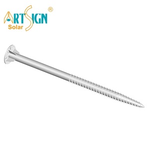 <span class=keywords><strong>Artsign</strong></span> สกรูต่อสายดินชุบสังกะสีแบบจุ่มร้อนอุปกรณ์เสริมสำหรับติดตั้งบนพื้นด้วยพลังงานแสงอาทิตย์ - Product Image 4