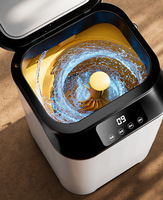 Machine de nettoyage de baskets tout-en-un automatique, avec écran tactile, brosse amovible, fonction lavage de chaussettes et lustrage de chaussures, et sécheuse, pour usage domestique et commercial