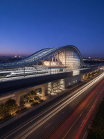 Estructura de Acero, Estación de Pasarela Ferroviaria con Estructura de Acero, Plataforma Prefabricada, Construcción Personalizada OEM