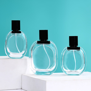 30ml Press Pump Perfume Refillable <b>Bottle</b> Wholesale Portable Travel Glass <b>Spray</b> <b>Bottle</b> <b>Empty</b> Card Clasp Perfume <b>Bottle</b> - Product Image 2