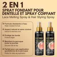 Spray Fixateur Extrême pour Perruques Lace Front Bellezon – Fixation Sans Colle pour une Fusion Parfaite