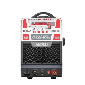 Andeli CUT 120 380V CNC Bulit-in Pump Compressor MMA Plasma Cutter laser Max cut 45mm Cutting Machine