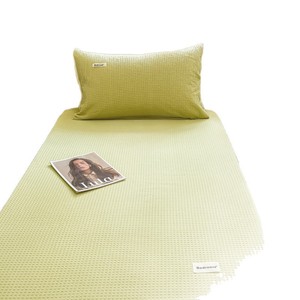Mattress Protector 1.8m Waffle Knit Cotton Breathable Dorm Bedding Set - Product Image 3