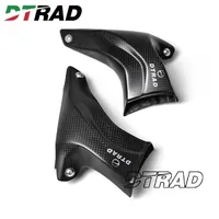 Nouveau Refroidisseur de Frein à Conduit d'Air en Fibre de Carbone Triumph Street Triple 765/RS 2025 675/R Système de Refroidissement d'Étrier Couvercle de Radiateur OLIVER