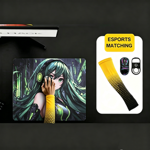 Manguitos de brazo ODM de alta elasticidad para gaming, reducen la fricción y la fatiga, ideales para gamers. - Product Image 2