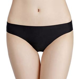 Respirant Taille Basse Lingerie Solide Culotte Sans Couture Femmes Sexy Sous-Vêtements - Product Image 1