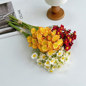 <span class=keywords><strong>Fleurs</strong></span> <span class=keywords><strong>artificielles</strong></span> en soie de camomille et marguerite pour la décoration du salon, centres de table, bouquets décoratifs, arrangements floraux pour événements - Product Image 4