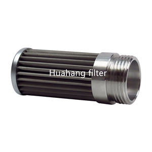 Nuevo Elemento de Filtro Hidráulico de Malla de Acero Inoxidable Plegado de Fabricante, DFB.BH-H330x10Y, 10 Micras, 150 Psi - Product Image 3