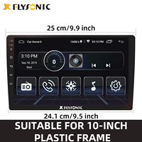 Flysonic — essentiels de noël 10.1 pouces, lecteur DVD, multimédia, MP5, ensemble complet de fils, sans Charge, boîte d'emballage, OEM, voiture