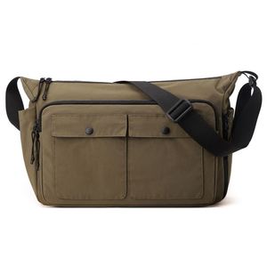 Bolso Bandolera Minimalista para Hombre, Estilo Casual, de Nailon Impermeable - Product Image 1