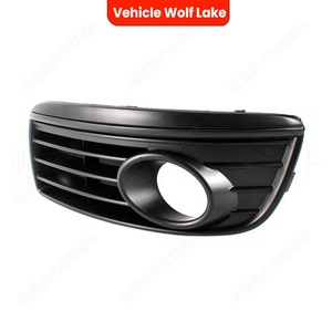 Encadrements de feux antibrouillard pour VW Golf 5 GT 2006-2009, en ABS, pour pare-chocs avant, avec garniture perforée, paire gauche et droite - Product Image 5