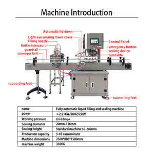 Macchina Sigillatrice Automatica per Lattine in Alluminio Personalizzabile 200ml-2000ml Controllata da PLC ad Alta Precisione per Alimenti e Bevande - Product Image 2