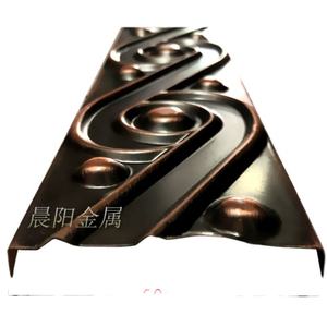 Máquina de soldar ranuras en forma de U para techos, decorativa para paredes de fondo de hoteles modernos, con tira de borde de acero inoxidable 304 Mai Huan - Product Image 2