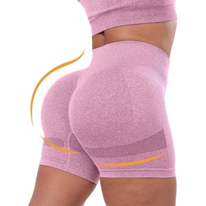 Pantaloncini da ginnastica a vita alta da donna Premium da donna pantaloncini con Lifting per il culo senza cuciture per il Fitness sportivo Yoga - Product Image 6