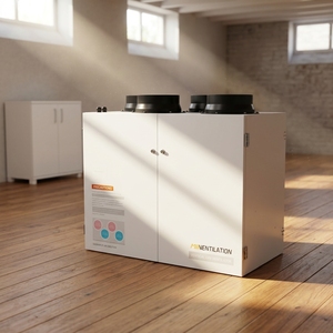 Système de ventilation mural avec récupération de chaleur CE certifié 250CMH Mia Hrv, contrôle par application Wifi TUYA - Product Image 1