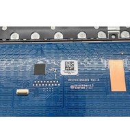 Remplacement argent boîtier supérieur Palmrest Touchpad clavier assemblage pour HP 14Z-DK 14S-CF ordinateur portable modèle L48648-001 pièces d'ordinateur