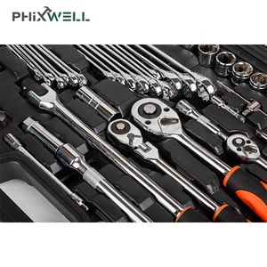 Nhiệm Vụ Nặng Nề 150 Pcs Công Cụ Ratchet Cờ Lê Cờ Lê Thiết Lập Chuyên Nghiệp Cơ Khí Hoàn Chỉnh Hộp Công Cụ Thiết Lập Đầy Đủ Ô Tô Thiết Lập - Product Image 4