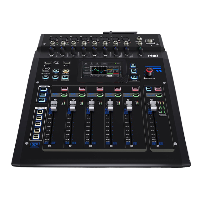 Professional 10-Channel 99 DSP Digital Audio Mixer Noise Cancelling Wireless Support 6-Device Support 20Hz-20kHz Frequency
