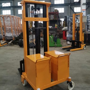 Apilador Manual Hidráulico con Ancho de Rueda de 50 mm, Altura Mínima de 9085 mm, Equipo de Elevación para Almacén - Product Image 2