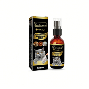 <span class=keywords><strong>Spray</strong></span> <span class=keywords><strong>cicatrisant</strong></span> <span class=keywords><strong>pour</strong></span> la peau des animaux de compagnie, soulagement de la teigne chez les chats, soin des peaux irritées <span class=keywords><strong>pour</strong></span> chiens et chats - Product Image 1