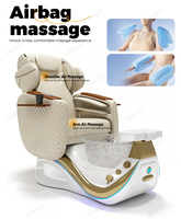 Fauteuil de massage électrique professionnel pour pédicure et spa, idéal pour salon de manucure, chaise de luxe pour pédicure et manucure avec jets, Vietnam