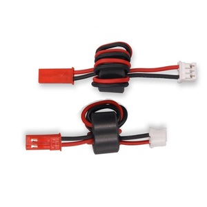 Rangkaian Kabel Harness Kustom SYP 2.5mm Konektor 2 Pin Inti Ferit Berlapis Timah 26AWG UL VW-1 untuk Daya Baterai Strip LED - Product Image 2