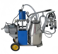 Machine à traire mobile automatique portable de haute qualité pour ferme, petite taille, avec prix compétitif