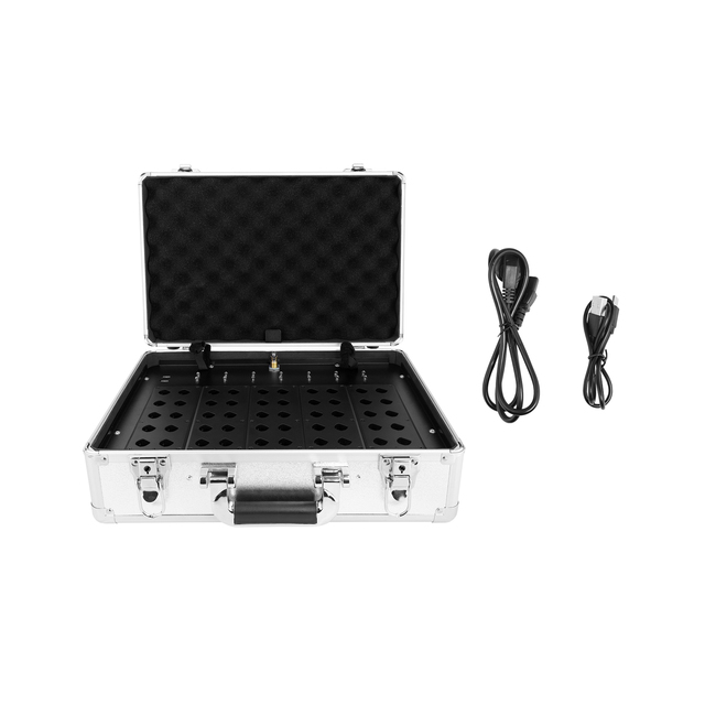 V 2.4G Tour Guide System Transmitter with 100m Range 20H Battery and Multi-Channel for Group Tours Tour Guide System