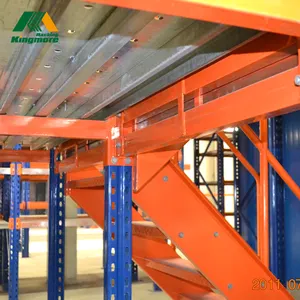 Sistema mezzanine de armazenamento, sistema de prateleira mezzanine de aço médio com preço competitivo