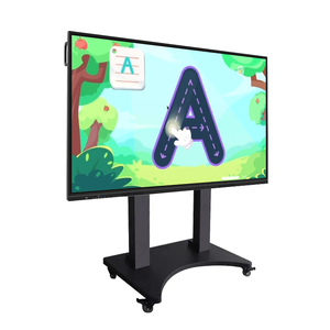 65 75 85 98 Inch Tất Cả Trong Một Giáo Dục Thông Minh Bảng Trắng Hệ Thống Kép Đa Cảm Ứng Giảng Dạy Kỹ Thuật Số Bảng Trắng Trẻ Em Bảng - Product Image 1