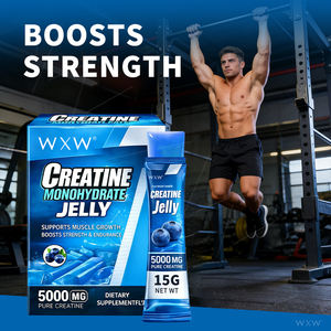 Creatina Monohidrato en Gel de 5000 mg con Sabor a Arándano, Aumenta la Fuerza Muscular, Mejora la Resistencia, Apoya la Recuperación Post-Entrenamiento - Product Image 3