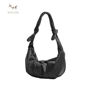 2024 bolsa plissada mulher sac a principal femme impermeável couro saco das mulheres sacos ombro saco crossbody