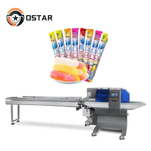 Automatic Popsicles Horizontal Packaging Ice Lolly Wrapping Packing Machine