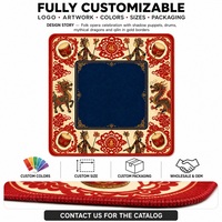 Tapis de souris en néoprène souple de 31,5 pouces avec bords cousus, tapis de jeu de Mahjong, idéal pour un cadeau, livraison DDP