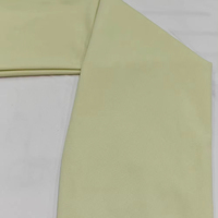 Tissu en nylon et élasthanne à texture piqué douce, uni, interlock, 175 cm, 160 g/m², aéré, respirant, séchage rapide, confortable pour vêtements, vente en gros