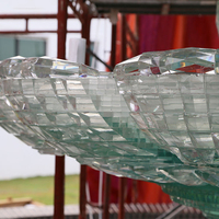 Luminaires décoratifs sur mesure ultra-grands, adaptés à l'éclairage décoratif des hôtels, des centres de villégiature et des parcs