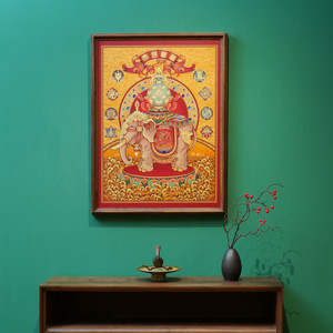 Pintura <span class=keywords><strong>de</strong></span> Cobre Pixiu Verde Cielo 2026, Arte Decorativo Hecho a Mano, Pintura Metálica Adecuada para Entradas - Product Image 6
