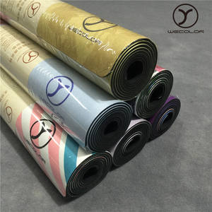 Vendita calda A Buon Mercato Su Ordinazione Tessuto di <span class=keywords><strong>Cotone</strong></span> Organico Eco-Friendly Albero Albero della Gomma Naturale Stuoia di <span class=keywords><strong>Yoga</strong></span> - Product Image 2