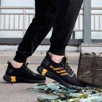 Chaussures de Sécurité D827 Hommes Femmes avec Embout de Protection, Bottes de Travail Industrielles et de Construction