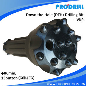 ดอกสว่านเจาะหินแบบใหม่ แรงดันอากาศสูง (DTH) รุ่น <span class=keywords><strong>VKP</strong></span> - ขนาด 86 มม. - Product Image 2