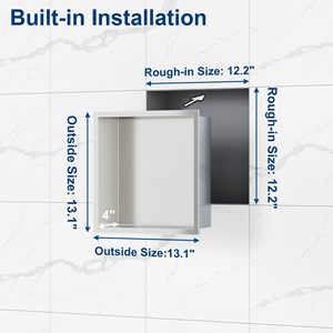 Nicchia Doccia Angolare Moderna in Acciaio Inox 304 <span class=keywords><strong>Salvaspazio</strong></span> e Impermeabile per il Mercato Europeo, Fornitore OEM - Product Image 5